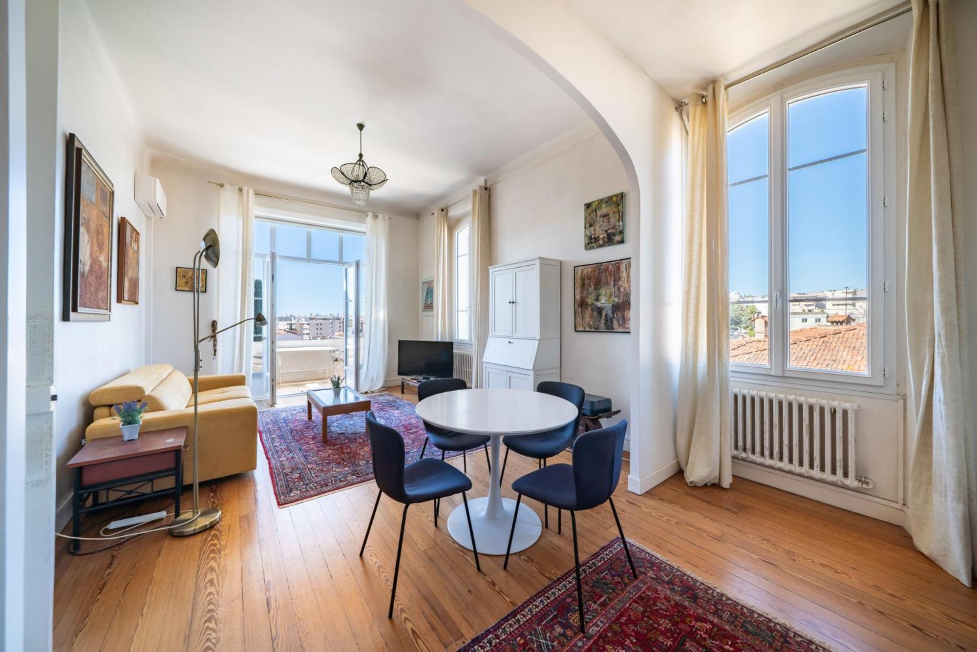 Paisible 2 Pieces De 63 M2 - Au Calme - Climatisation Apartment Cannes